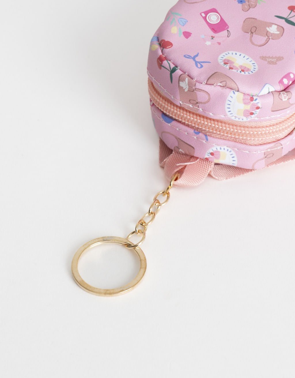 Chaveiro Mini Mochila Sweeter With You Rosa 5