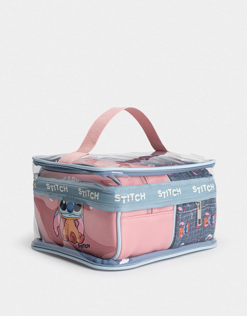 Kit 3 Necessaries Estampadas Stitch Capybara Branco 3