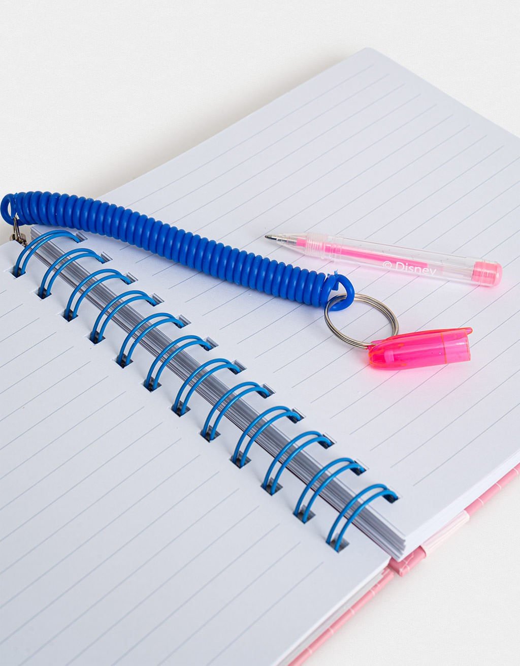Caderno Quadrado Espiral Com Caneta Stitch Capybara Rosa 4