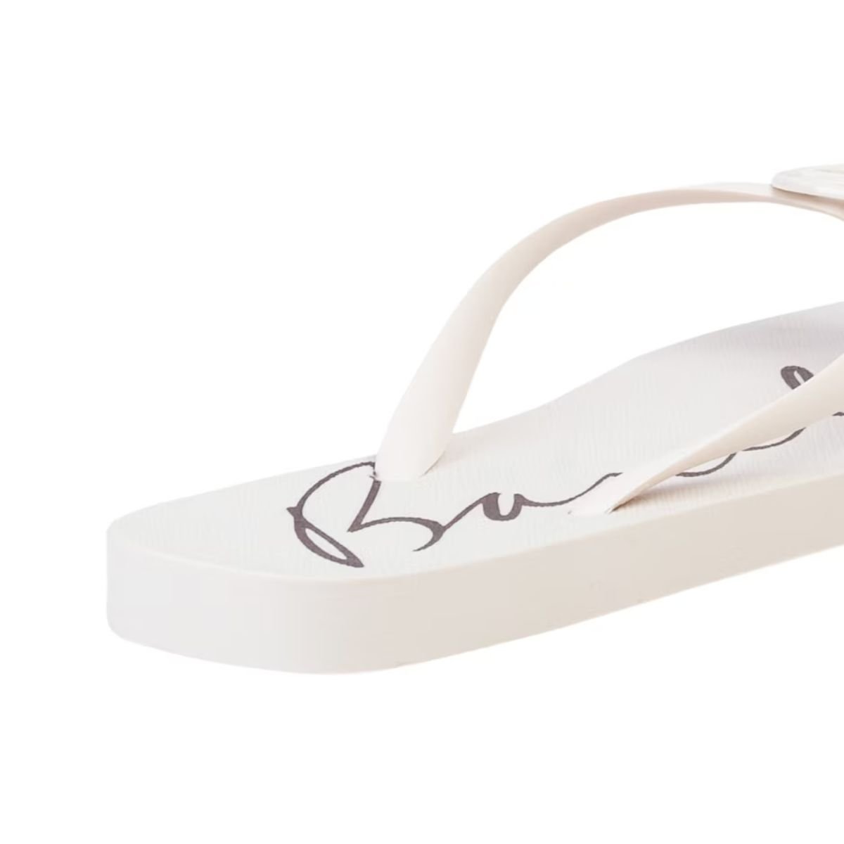 CHINELO LUIZA BARCELOS MAXI MONOGRAMA Branco 4