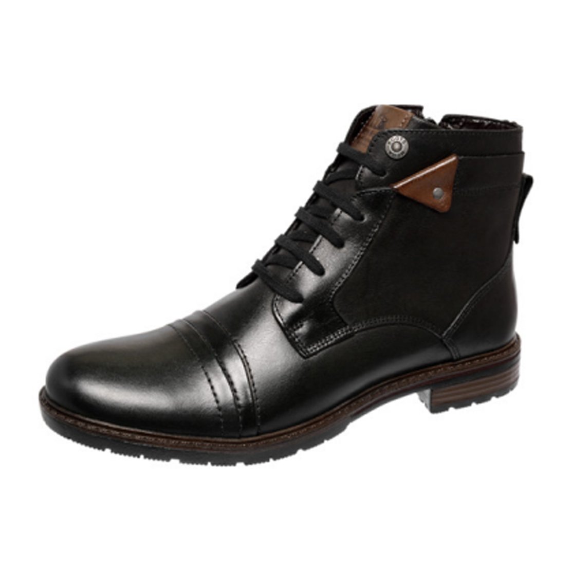 Coturno Mega Boots 1009 Masculino Preto 1