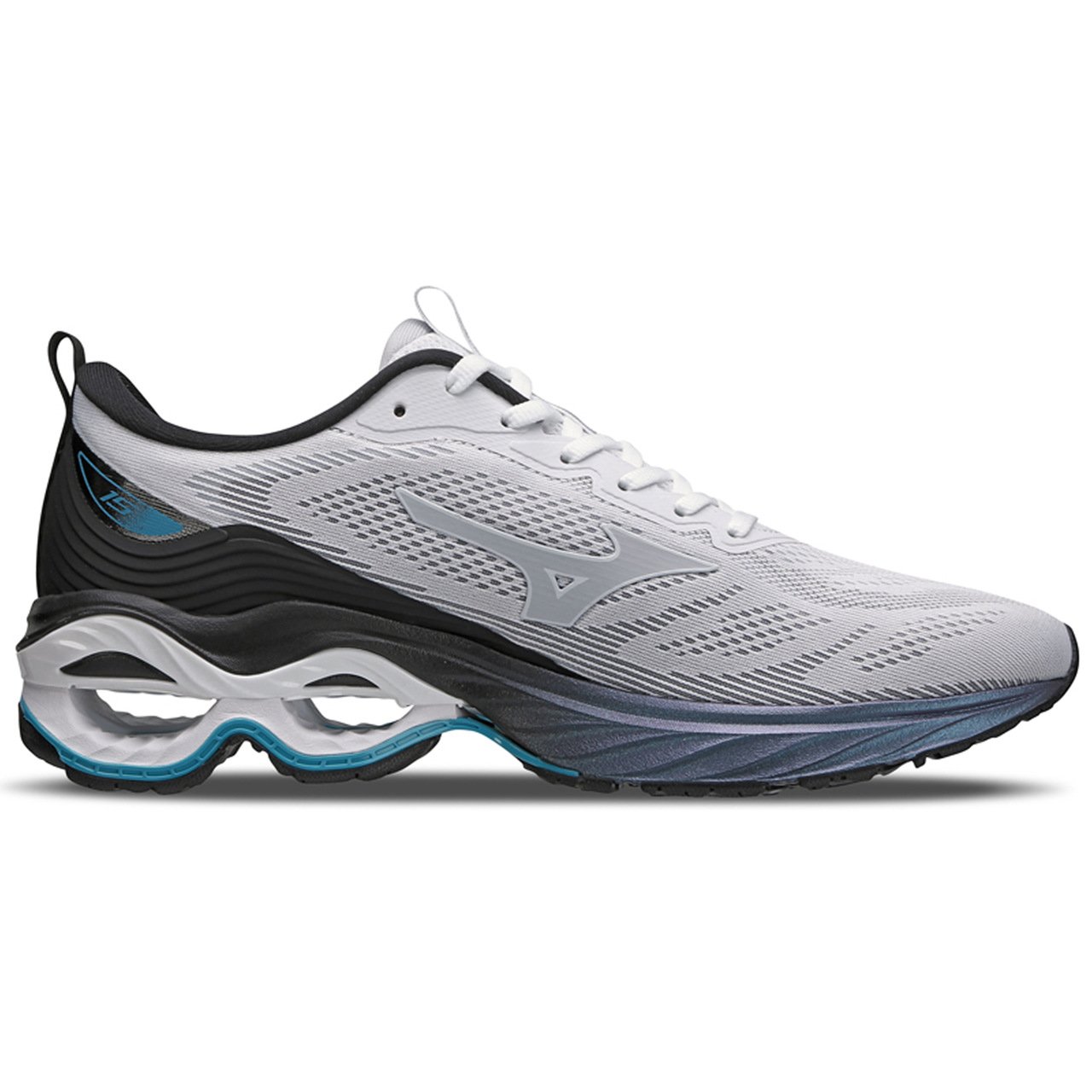 Tênis de Corrida Masculino Mizuno Wave Frontier 15 Branco 2