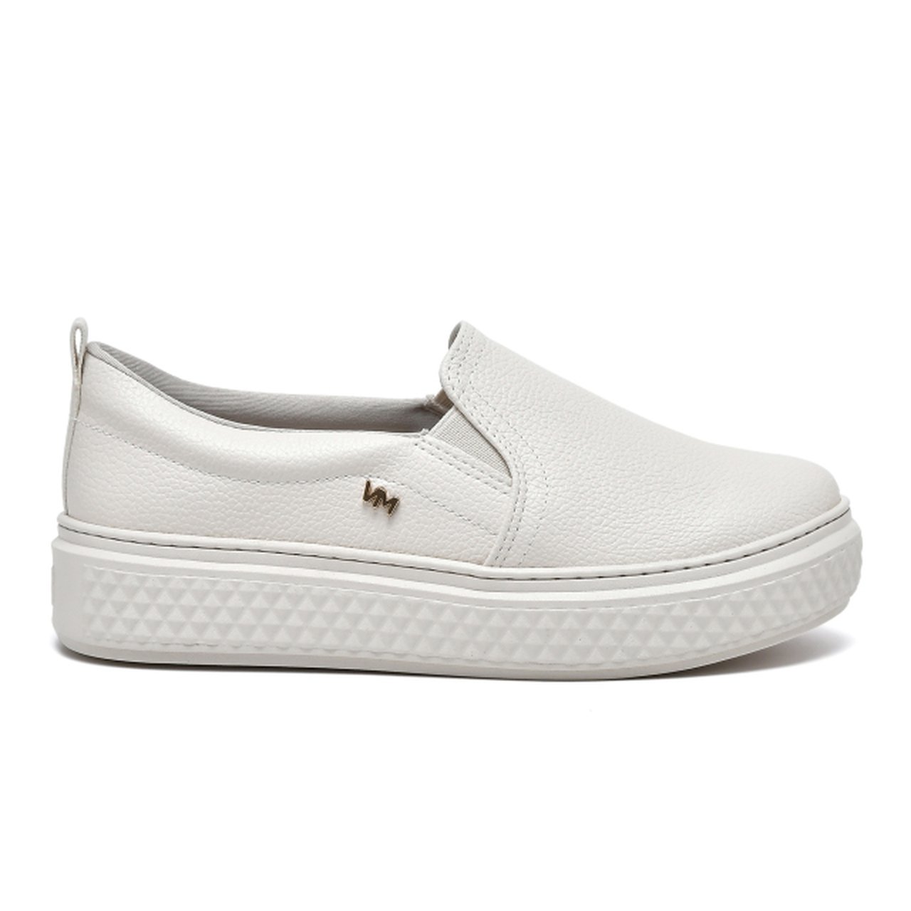 Tênis Slip On Via Marte Feminino 23-15007 Branco 2