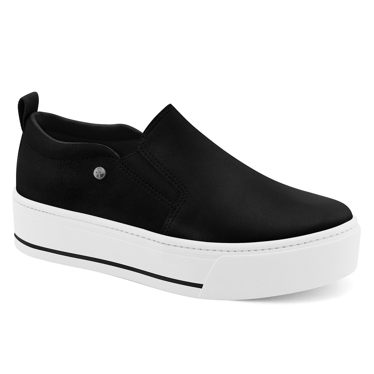 Tênis Slip On Ramarim Feminino 2397221 Preto 1