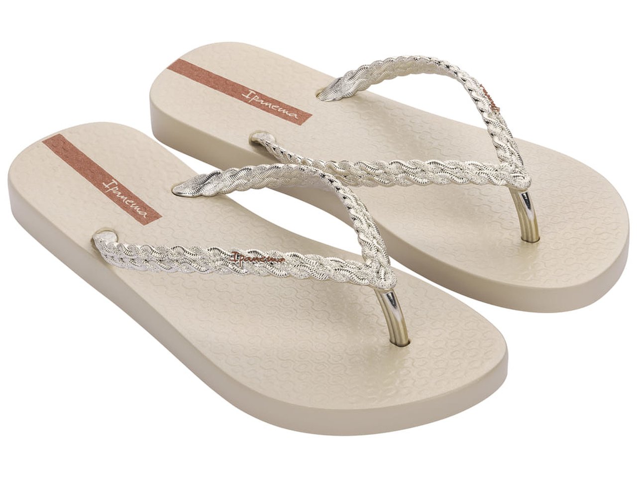 Chinelo ipanema exuberance feminino bege 26685 Bege 1