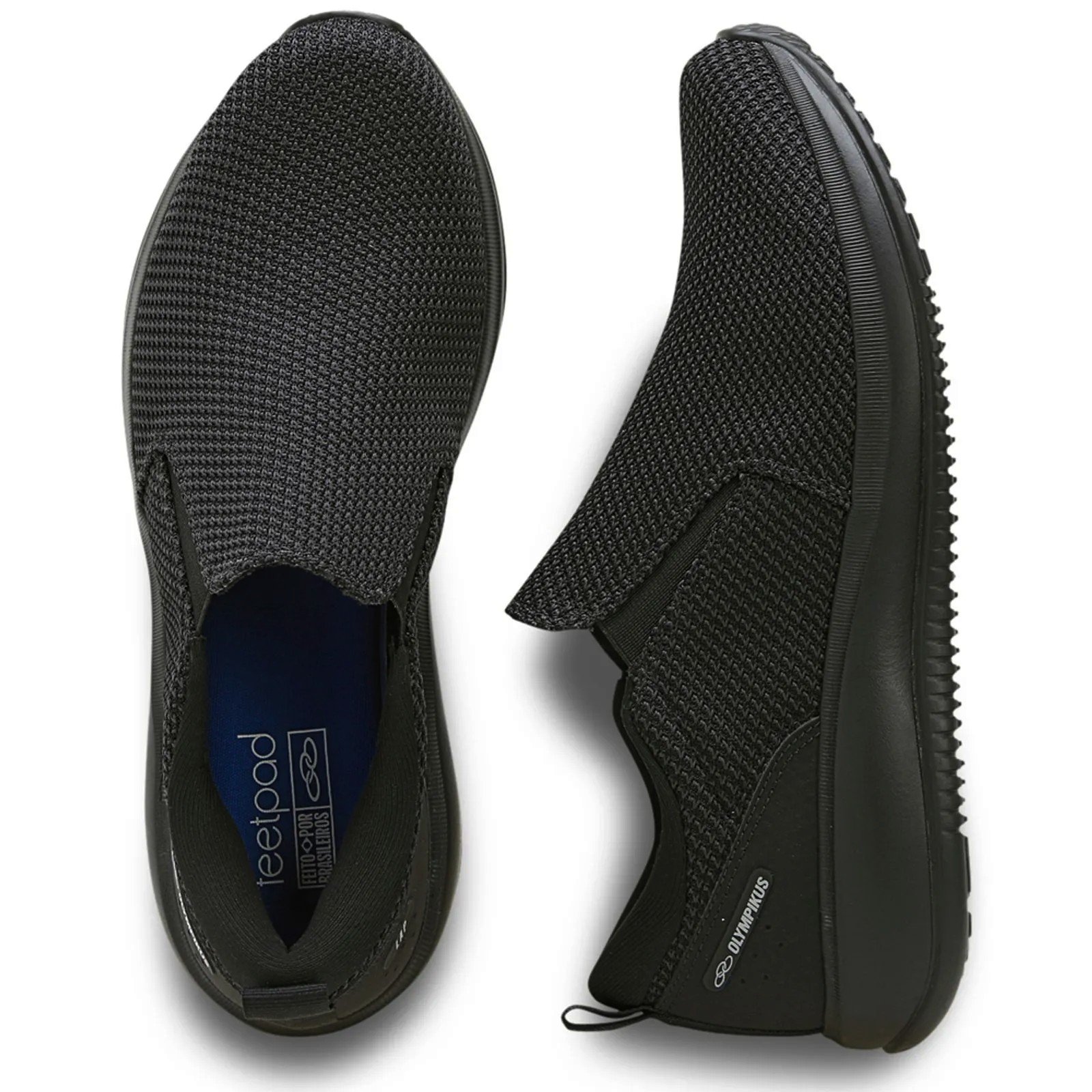 Tenis Olympikus Lap Conforto e Praticidade Para o Seu Dia Preto 3