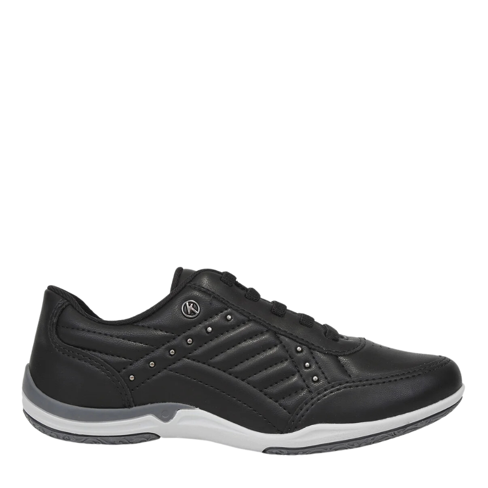 Tenis Feminino Kolosh Almeria Casual Confortavel Original Preto 1