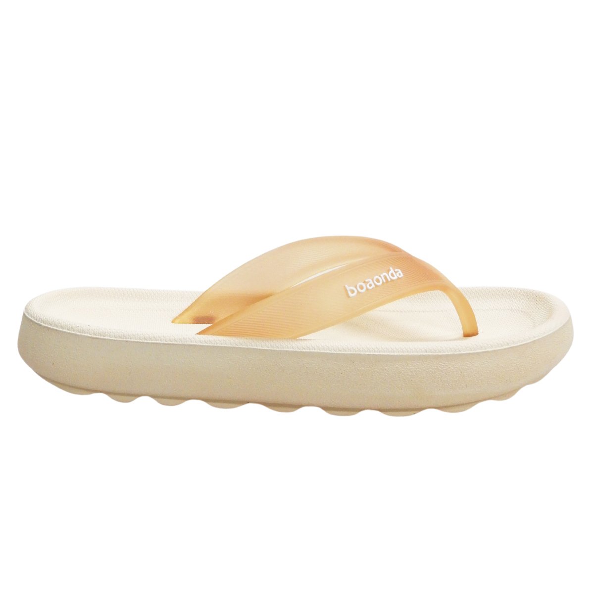 Chinelo Nuvem Boa Onda Confortavel Anatomico Antiderrapante Caramelo 6