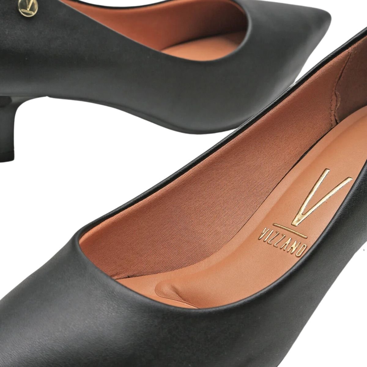 Scarpin Feminino Vizzano Salto Baixo 1122828 Preto 4