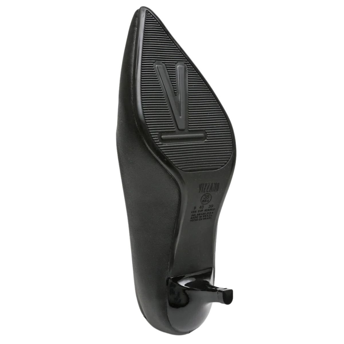 Scarpin Feminino Vizzano Salto Baixo 1122828 Preto 6