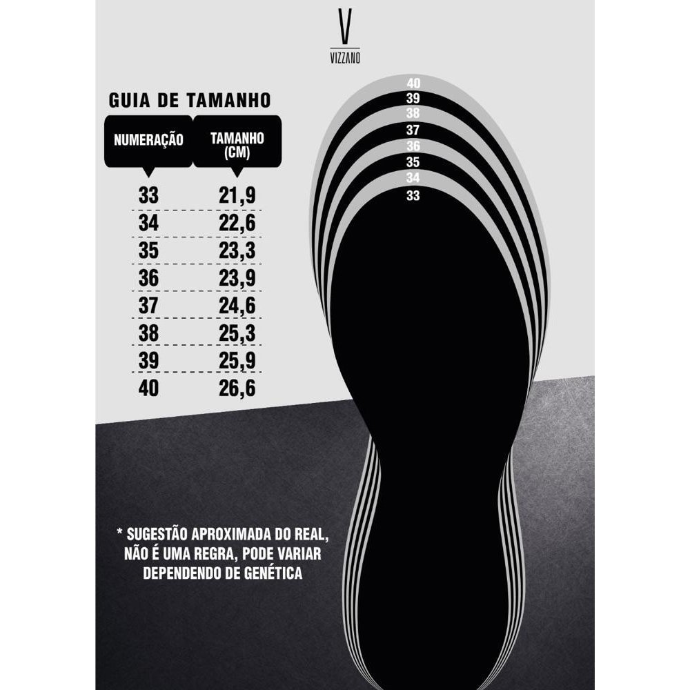 Scarpin Feminino Vizzano Salto Baixo 1122828 Preto 7