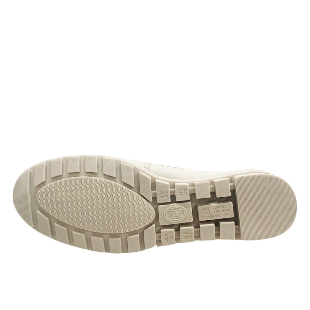 Bottero Mocassim Feminino Confortavel Premium  Branco 6