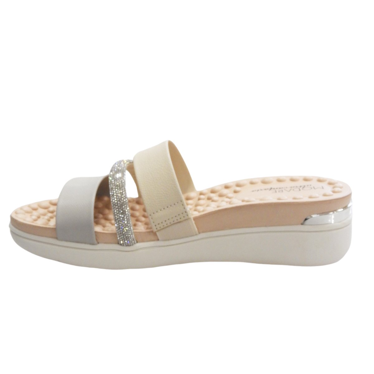 Modare Tamanco Feminino Confortavel Leve Ortopedico Branco 6