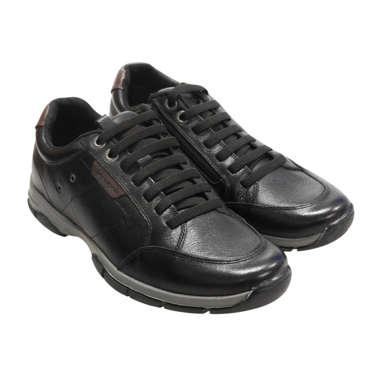 Ferricelli Sapatenis Masculino Material Premium Salto Interno Preto 4