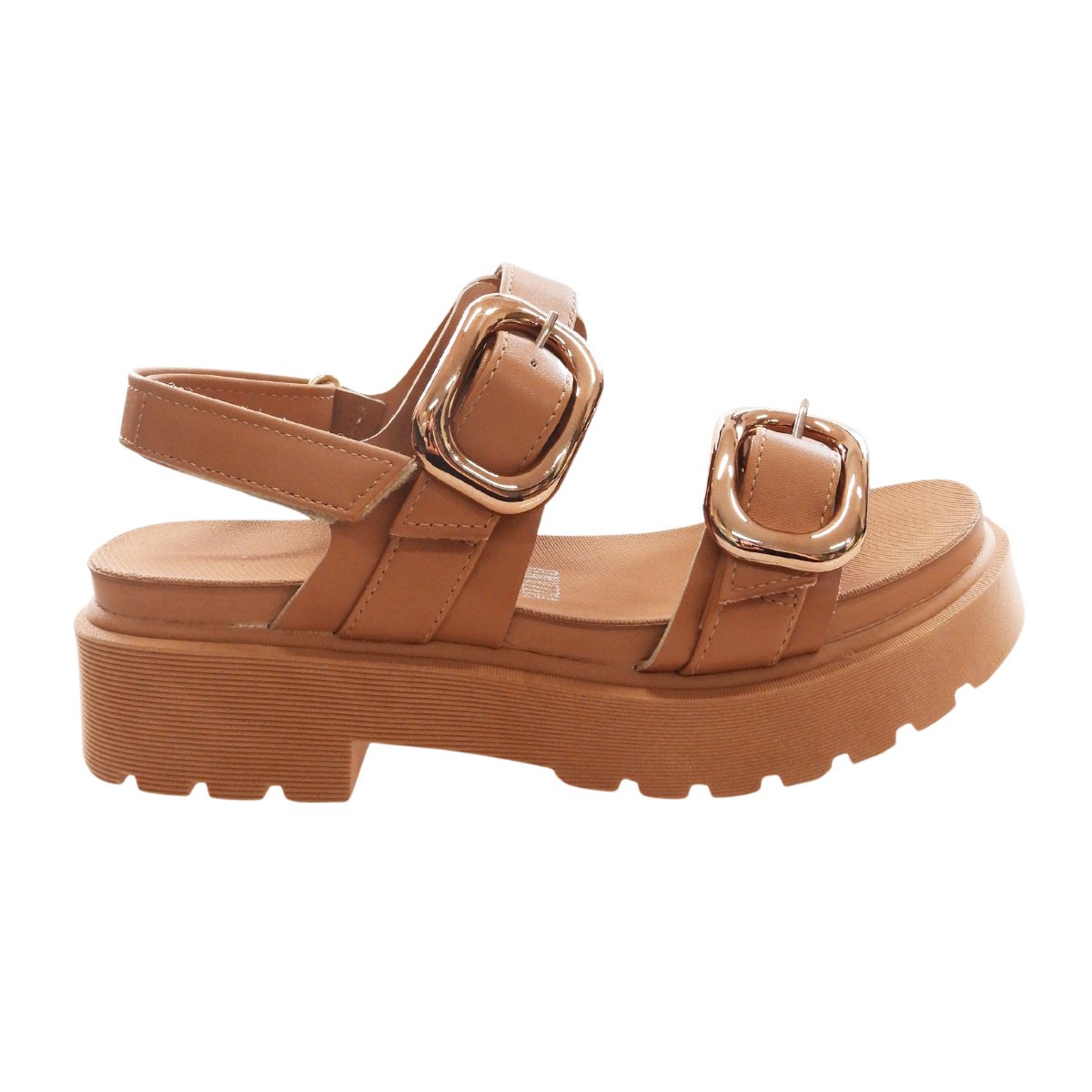 Vizzano Papete Tratorada com Fivela e Velcro Confortavel Marrom 1