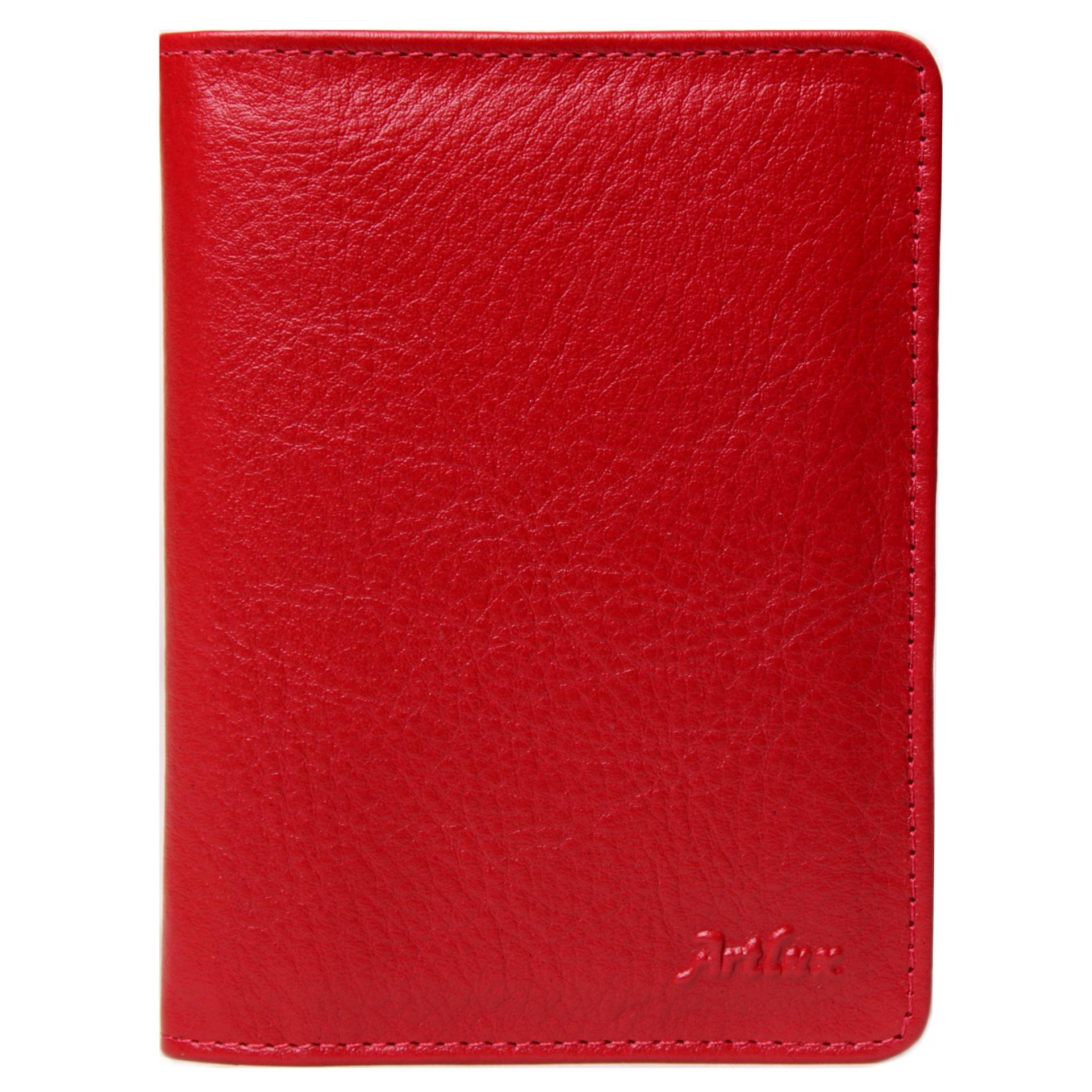 Porta Passaporte em Couro Antifurto Artlux 400 Vermelho