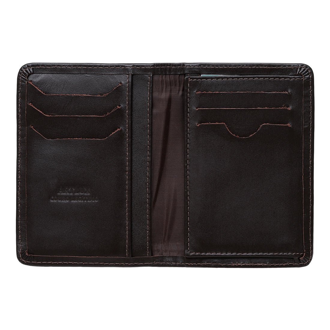 Carteira Artlux em Couro para Documentos de Carro e RG 8003 Café 5