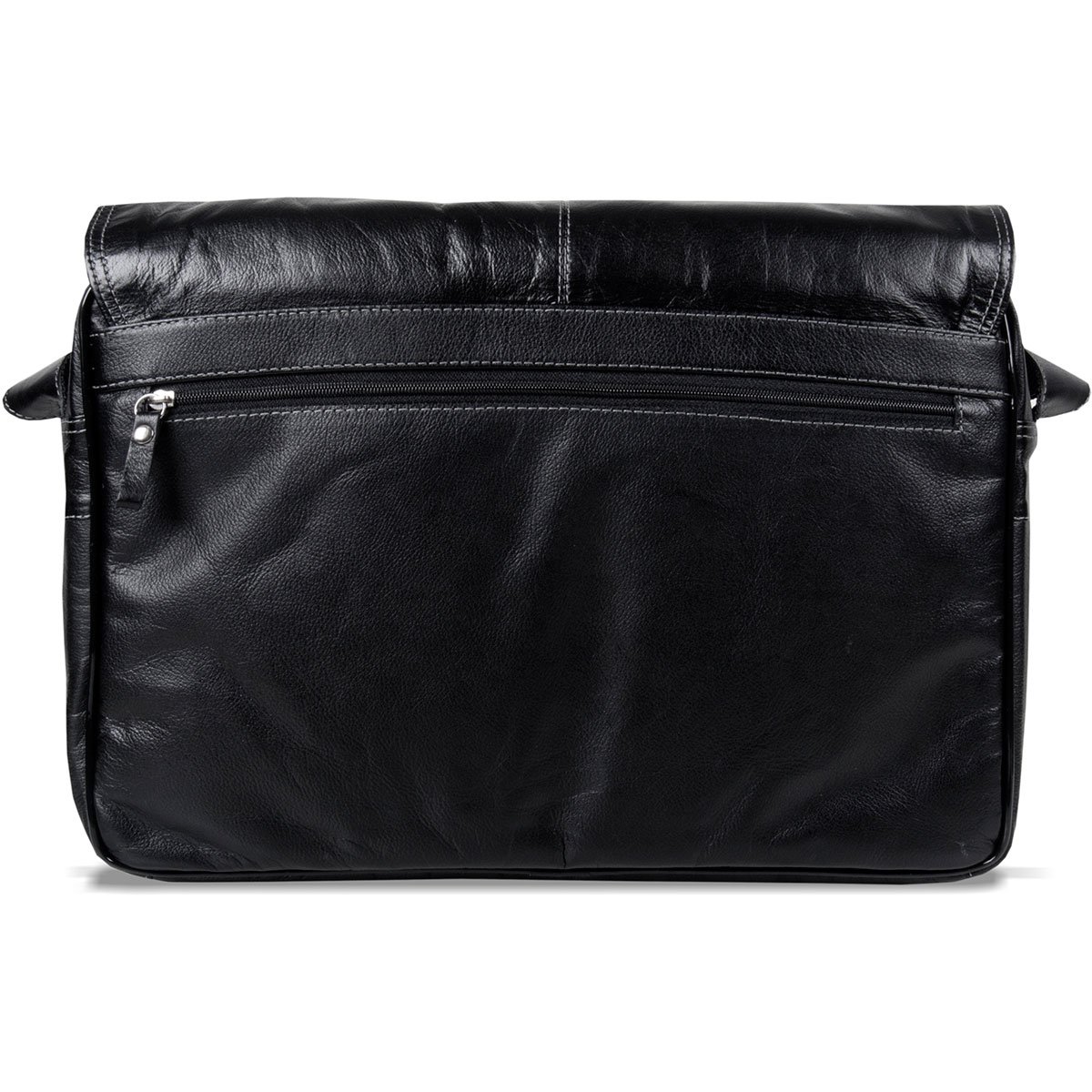 Bolsa Transversal em Couro Artlux 1202 Preto 3