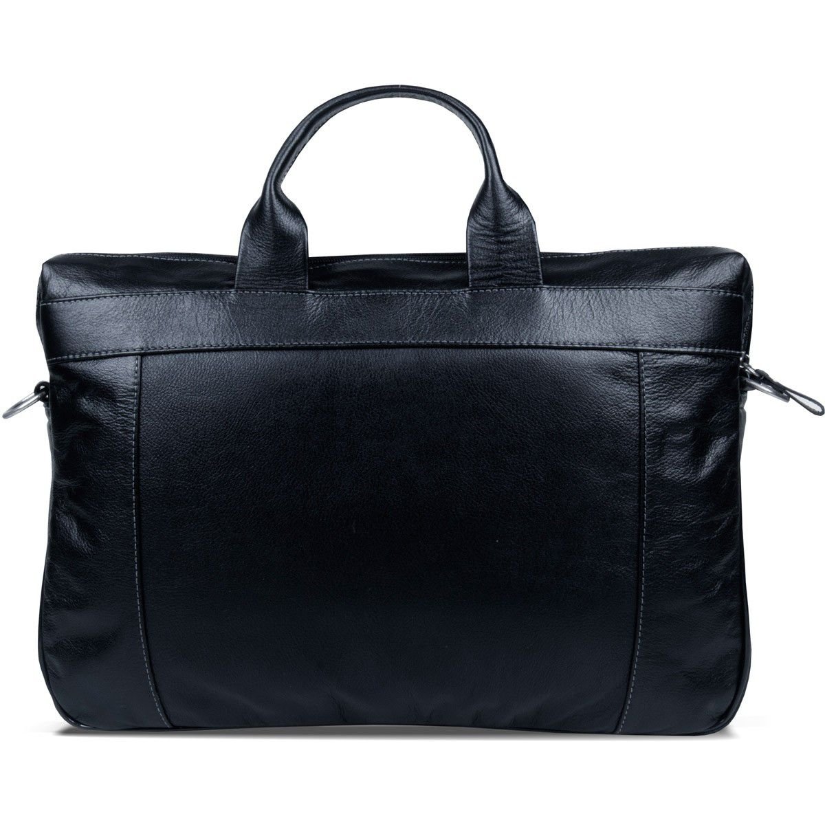 Pasta Transversal em Couro c/ Alca Artlux 1204 Preto 3