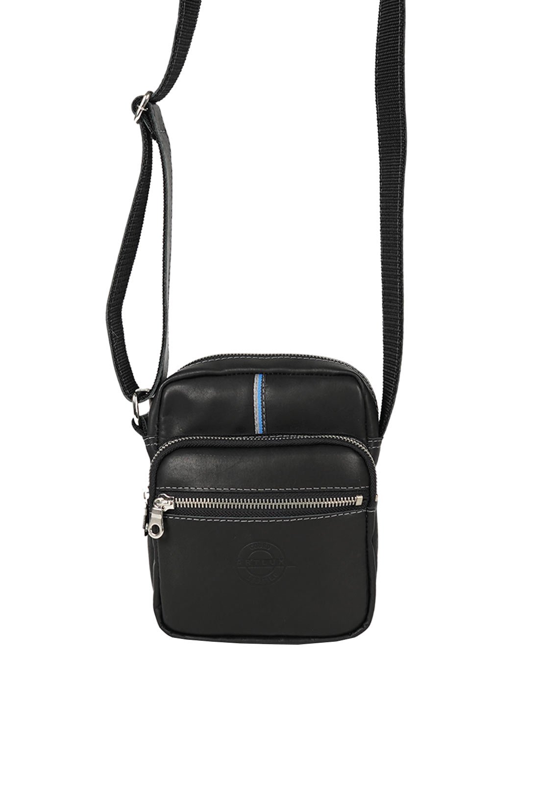 Shoulder Bag em Couro Artlux 1401 Preto 2