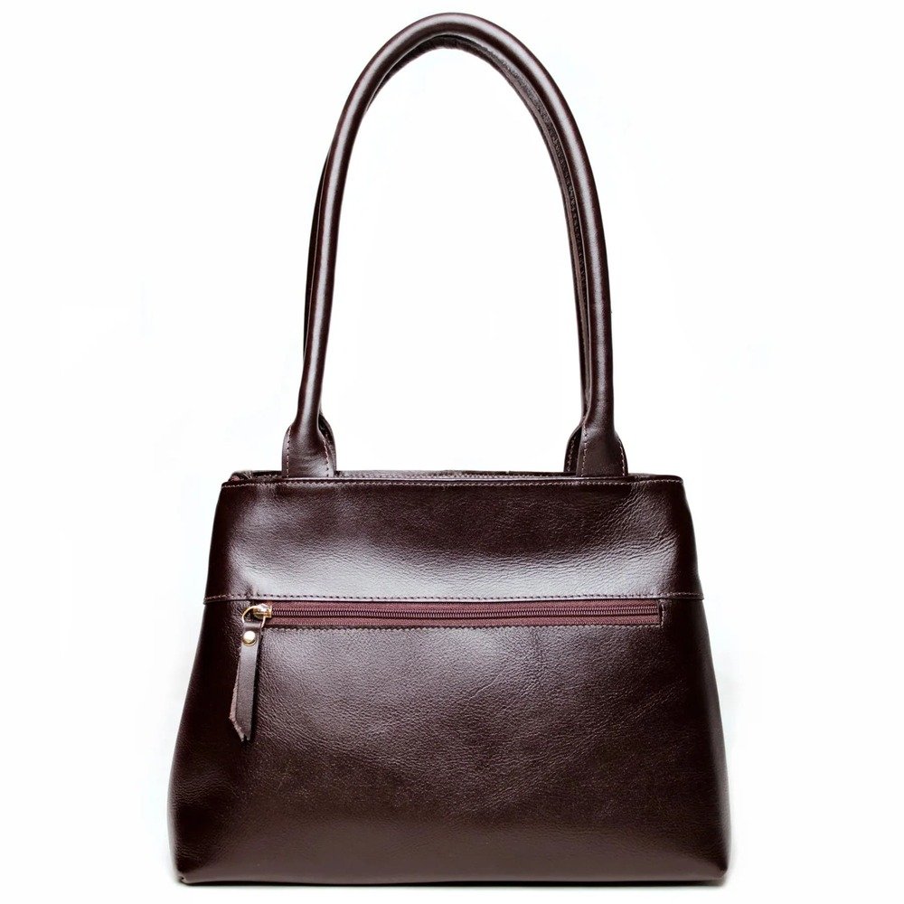 Bolsa de Ombro em Couro Artlux 7005 Café 2