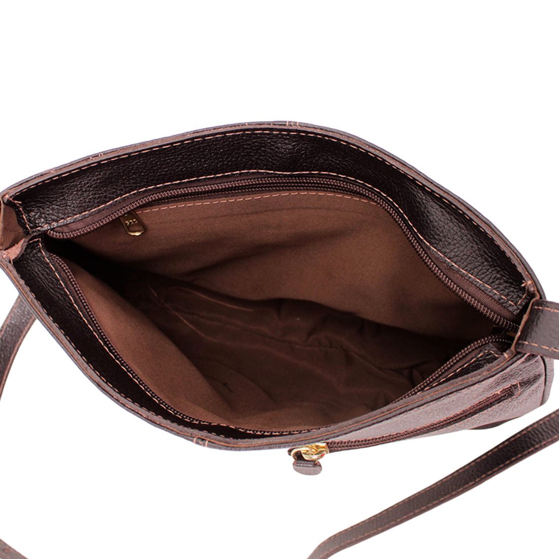 Bolsa de Couro Tiracolo Artlux 17016 Café 3