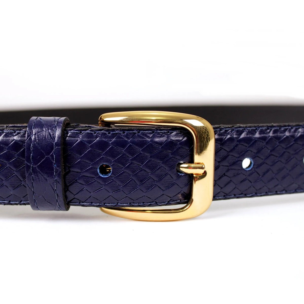 Cinto Feminino em Couro Artlux FM270 Azul 1