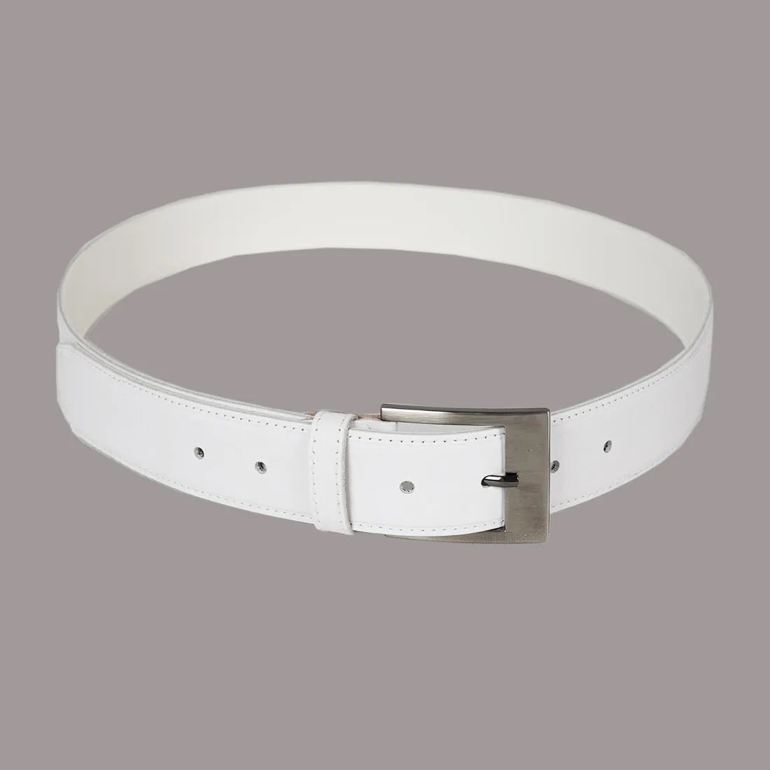 Cinto Masculino em Couro Artlux 2015 Branco 1