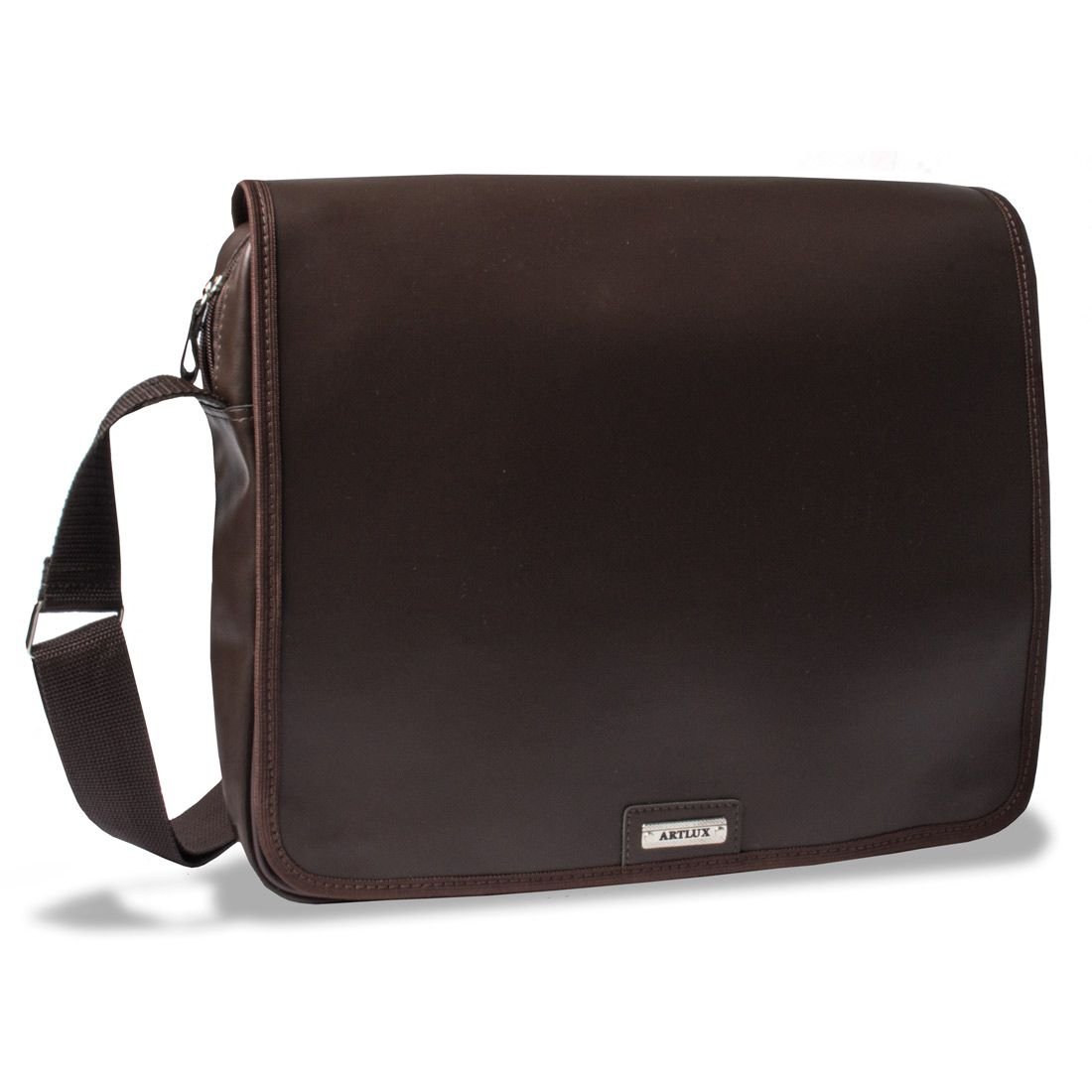 Bolsa Carteiro Transversal Artlux 91202 Marrom 2