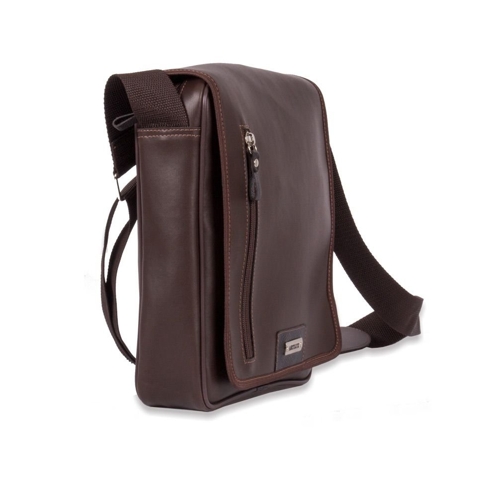 Bolsa Transversal em Bidim Artlux 91235 Marrom 5