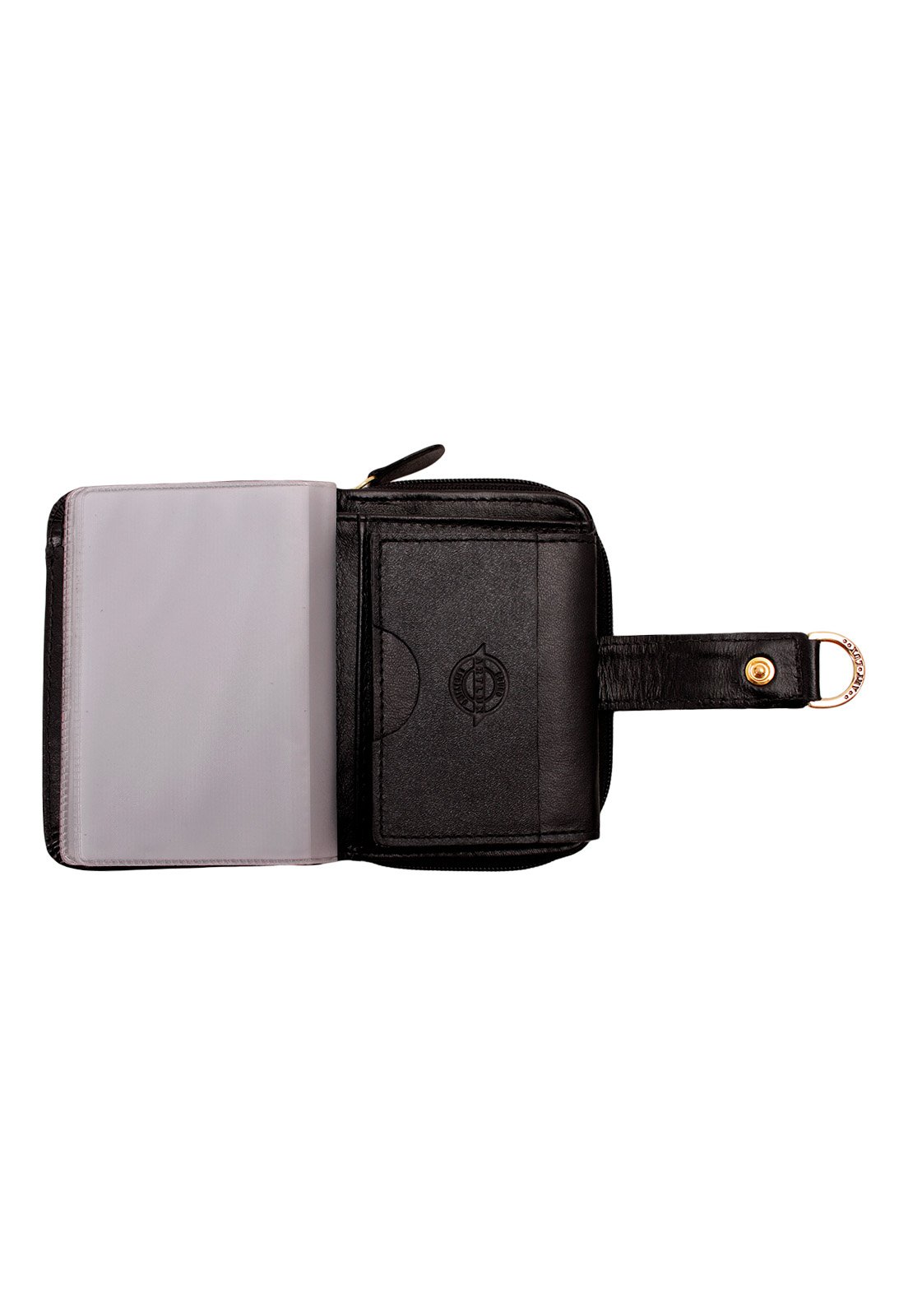 Carteira Feminina em Couro Artlux 332 Preto 5