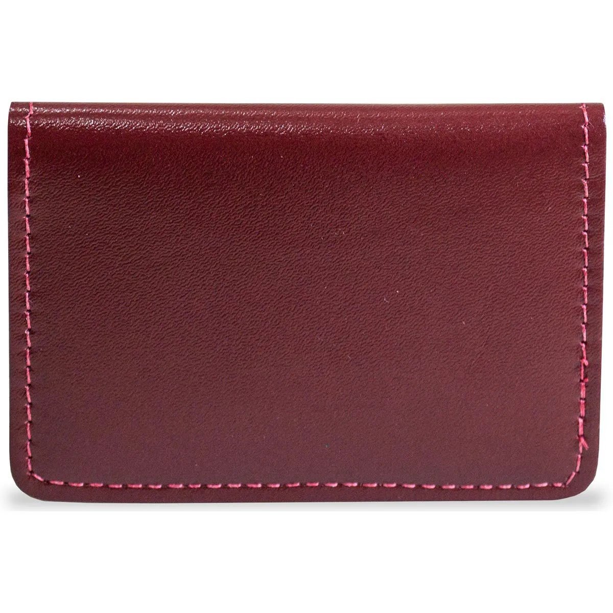 Porta Cartao em Couro Artlux 007 Vermelho 3