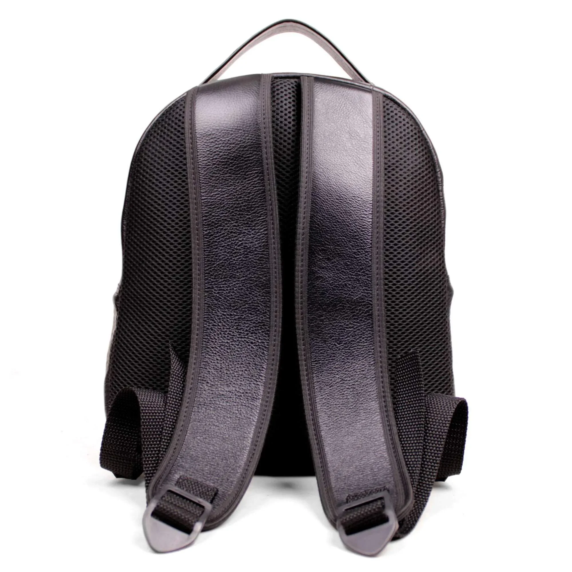 Mochila Executiva Casual em Couro Artlux 1423 Preto 5