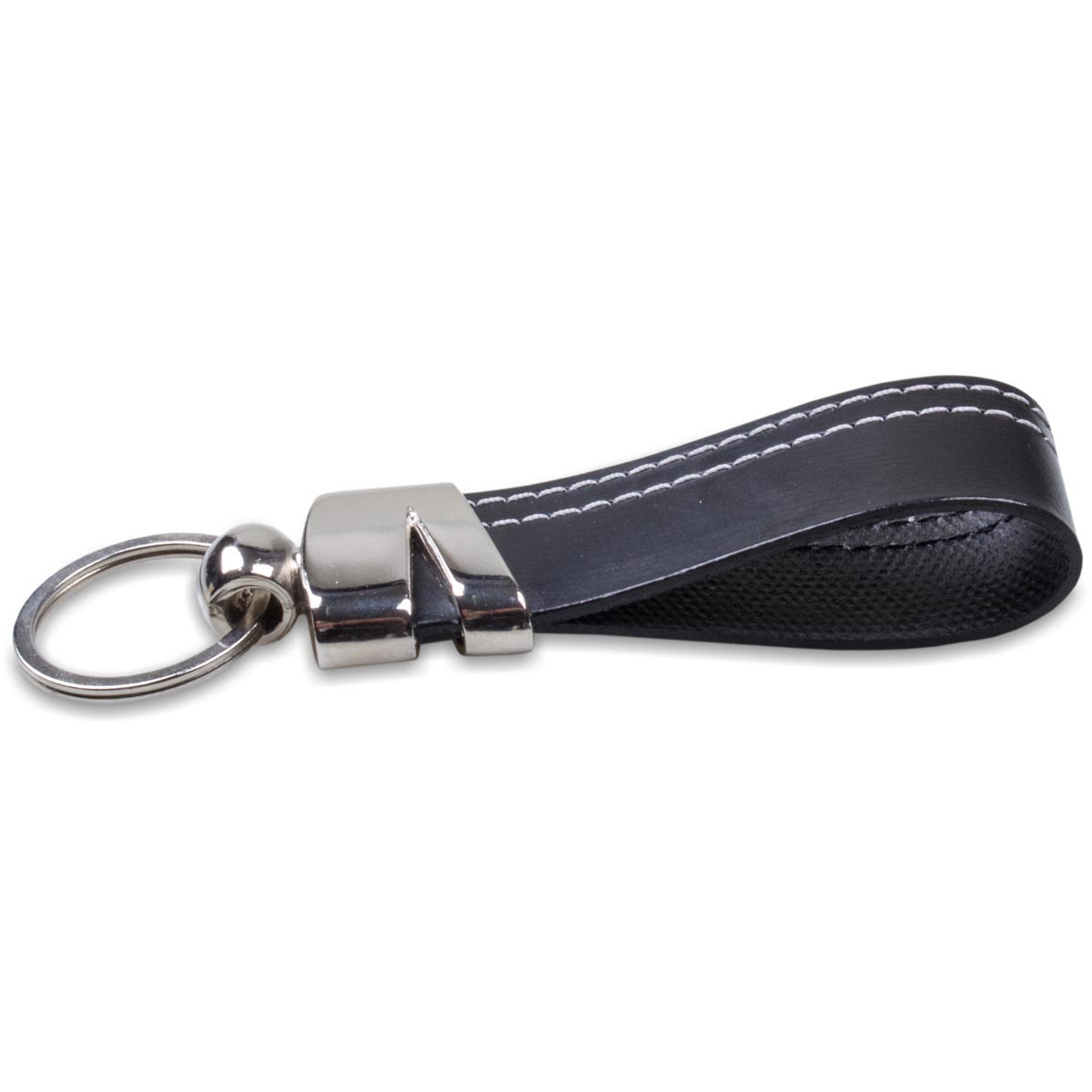 Kit Carteira + Chaveiro de Couro Artlux KN633 Preto 7
