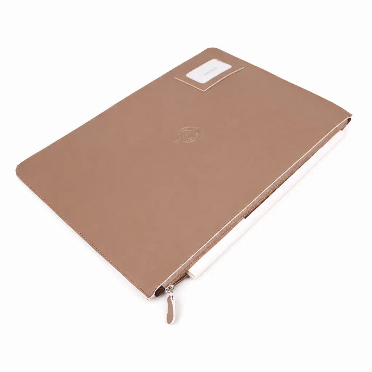 Pasta Envelope A4 Slim com Identificador Artlux 4005  Bege 2