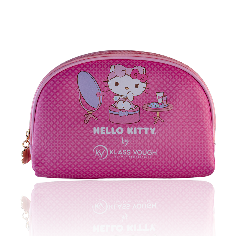 Necessaire  Hello Kitty Rosa Estampada  KCHK-02P