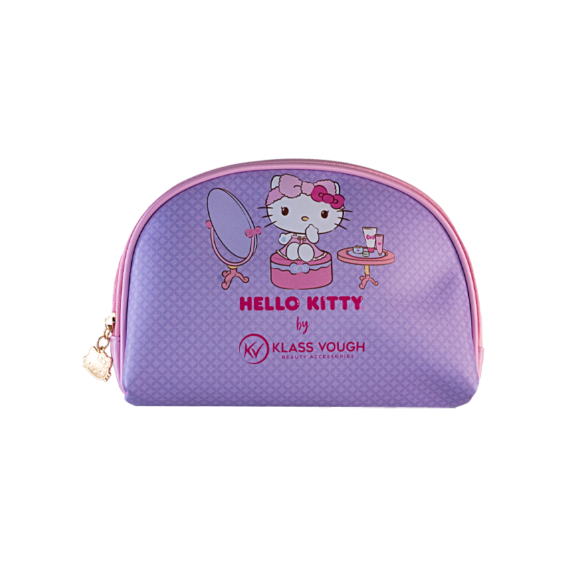 Necessaire Hello Kitty Estampada Design Compacto e Espacoso  KCHK-02L