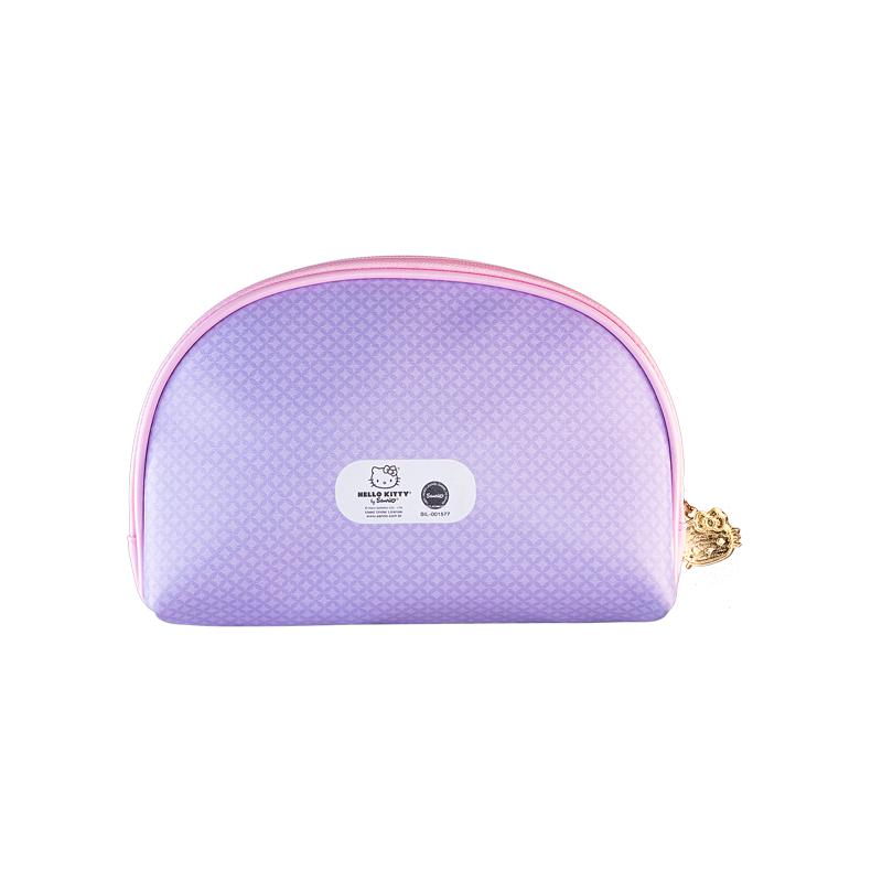 Necessaire Hello Kitty Estampada Design Compacto e Espacoso  KCHK-02L Lilás 2