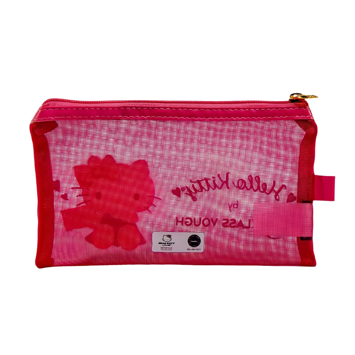 Necessaire Organizador de Acessorios Rosa Hello Kitty Klass Vough Rosa 2