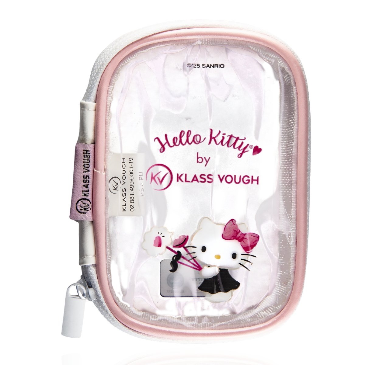 Kit Mini Pinceis com Necessaire Hello Kitty Klass Vough Bege 4