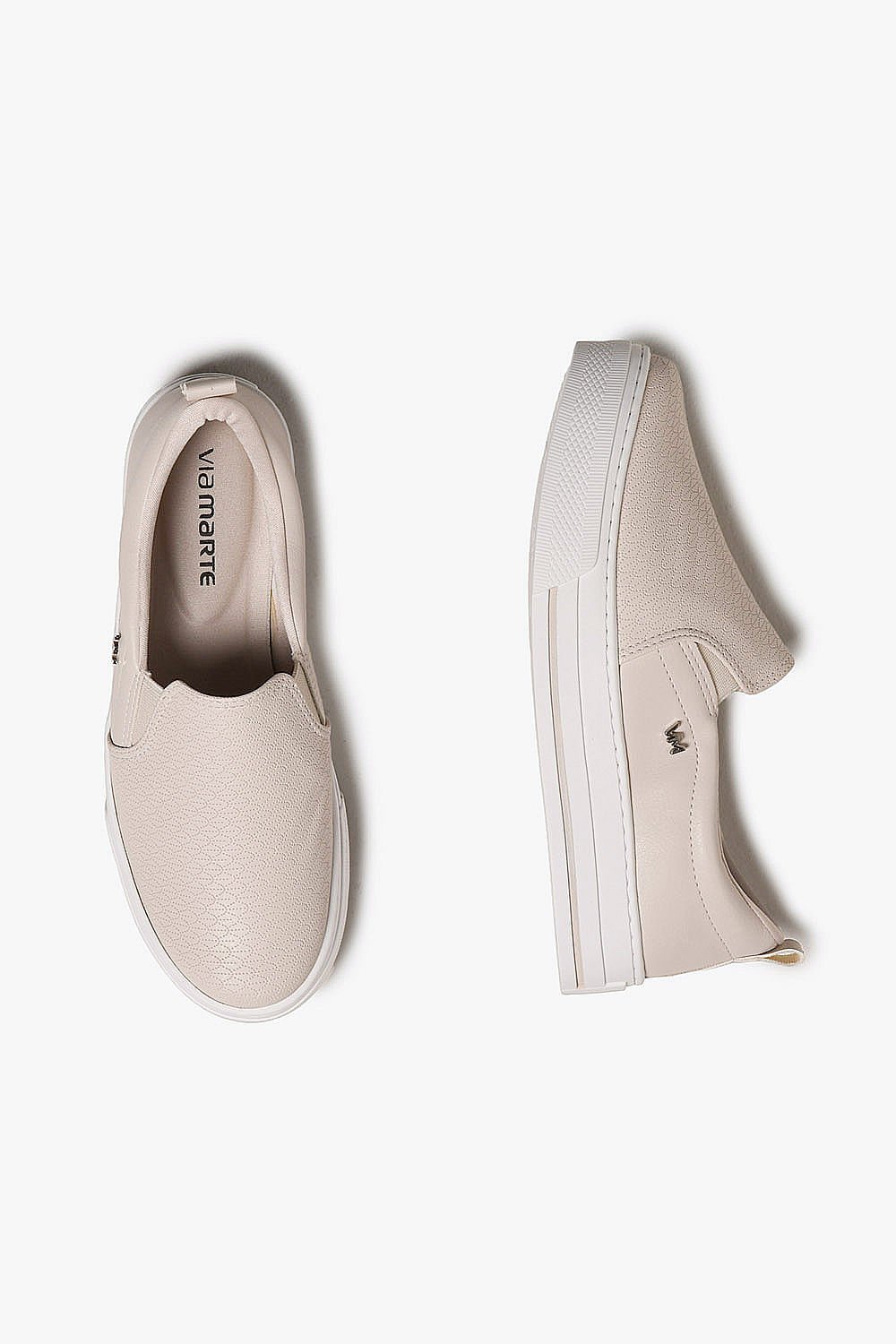 Tênis Feminino Via Marte Liane Off White 3