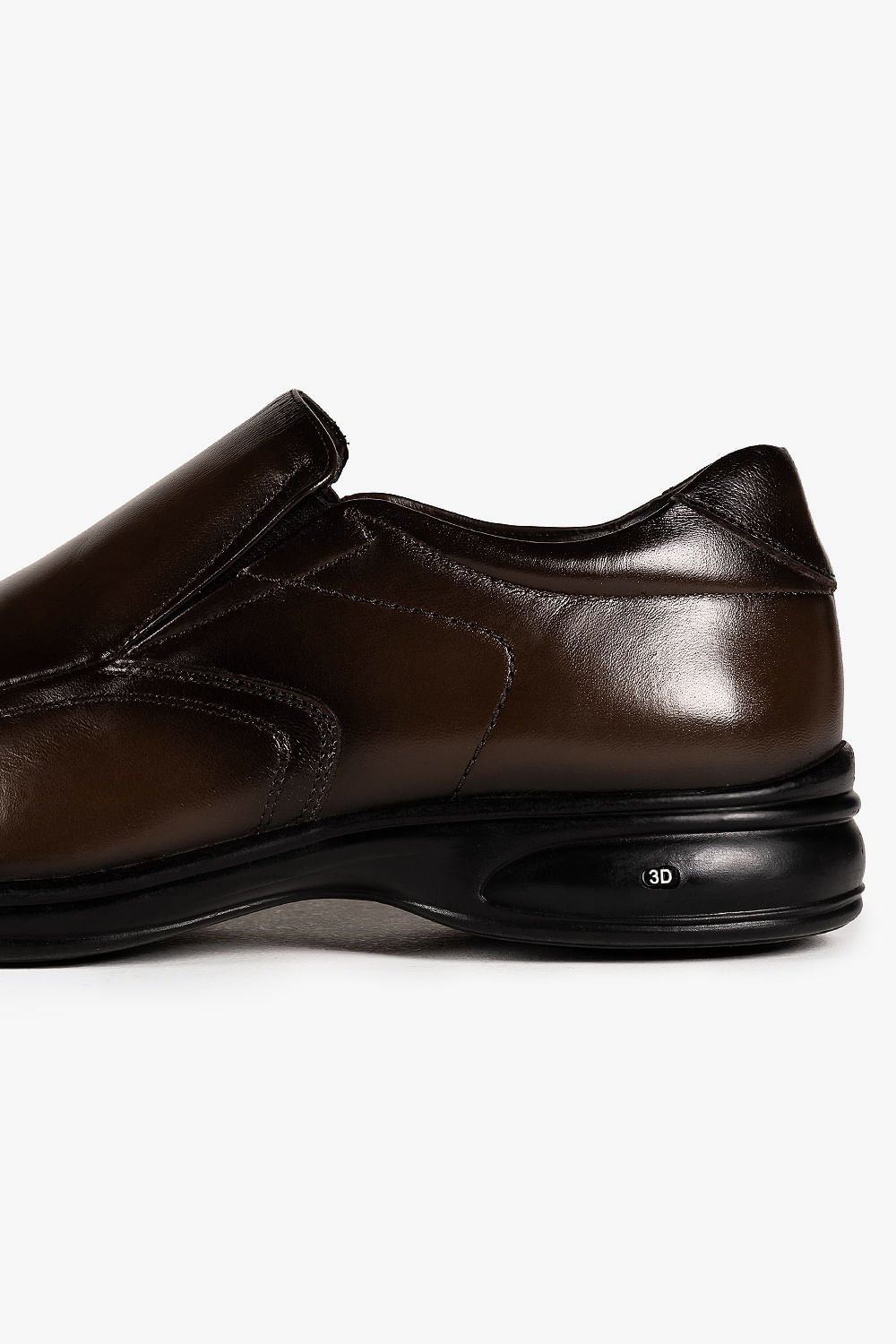 Sapato Social Masculino 3D Vision Jota Pe Marrom 2