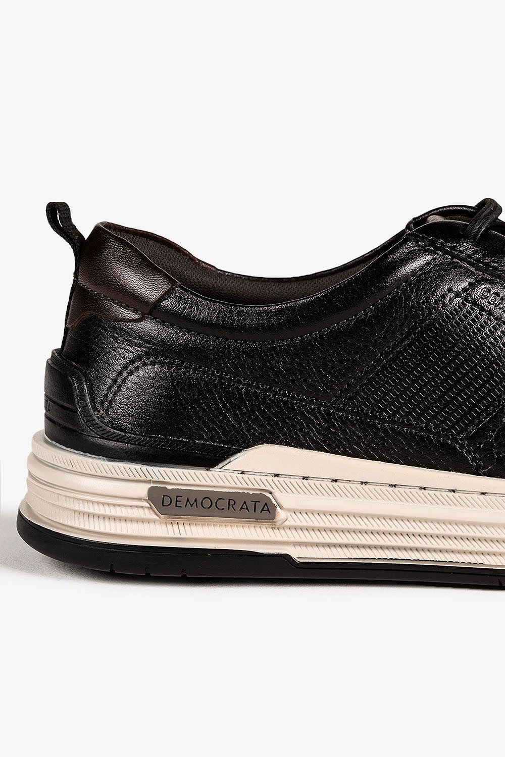 Sapatênis Masculino Democrata Denim Mike Preto 2