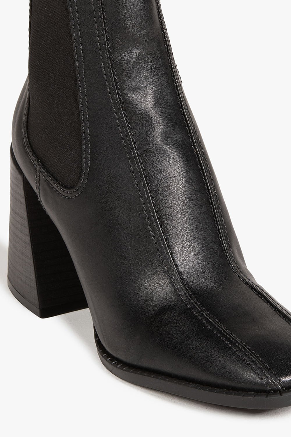 Bota Feminina Chelsea Boot Cano Curto Mundial Aleksandra Preto 5