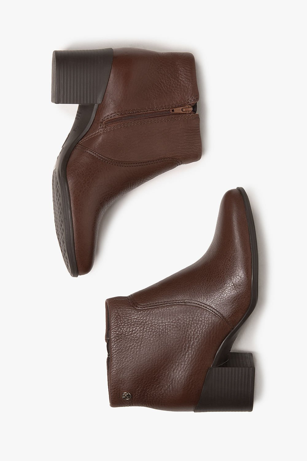 Bota Feminina Cano Curto Bottero Oaken Marrom 3