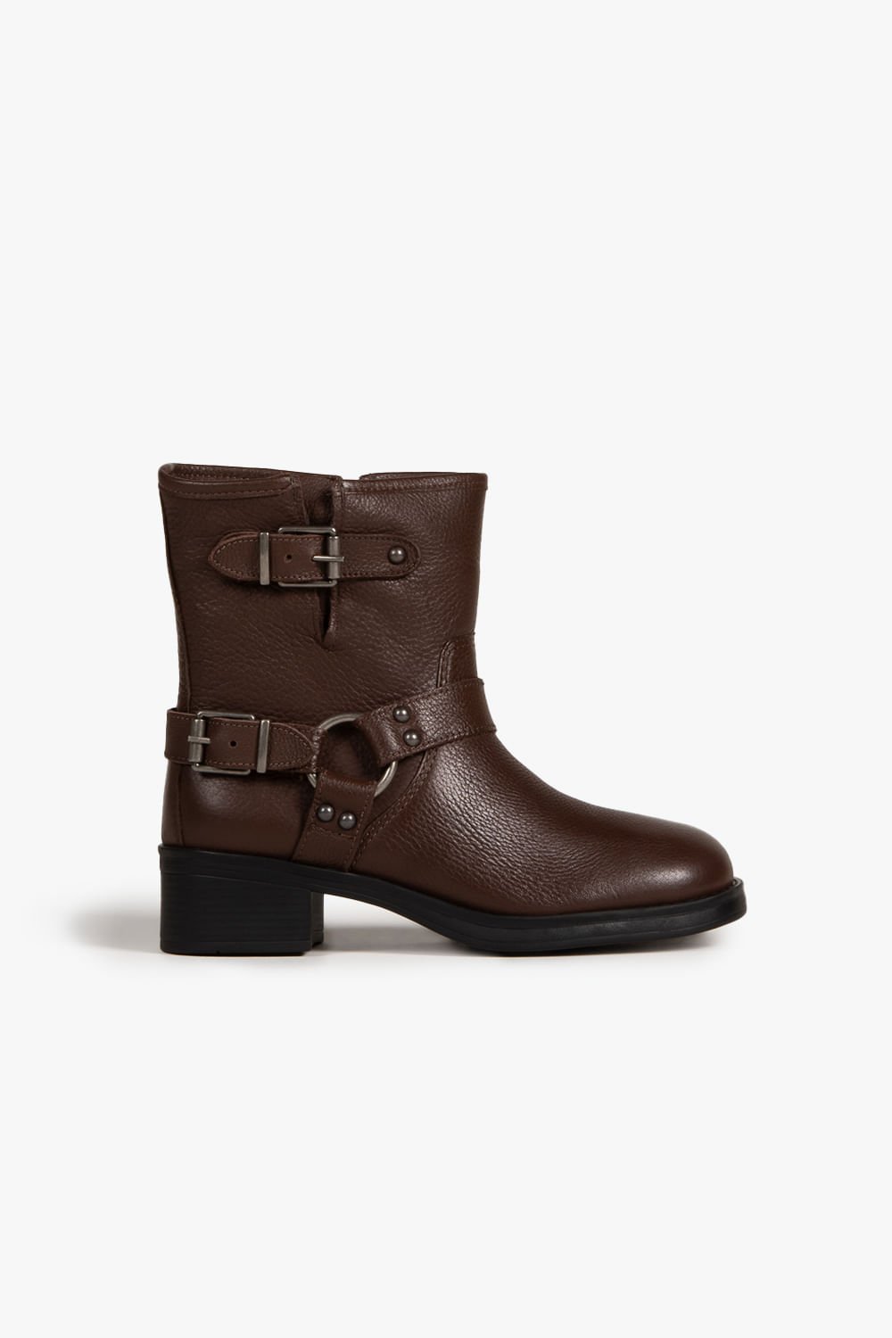 Bota Feminina Cano Curto Bottero Livy Marrom 1