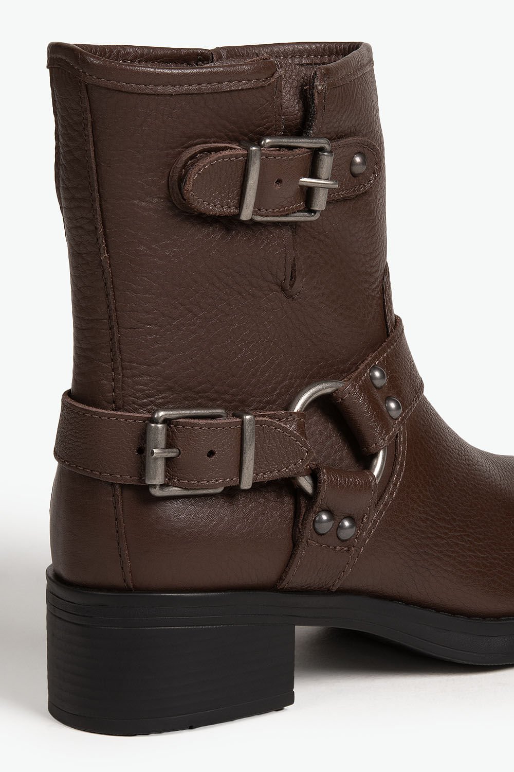 Bota Feminina Cano Curto Bottero Livy Marrom 2