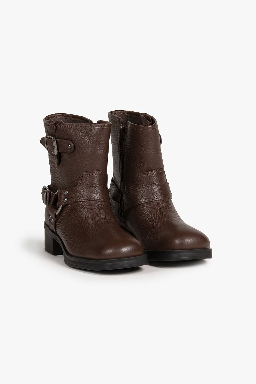 Bota Feminina Cano Curto Bottero Livy Marrom 4