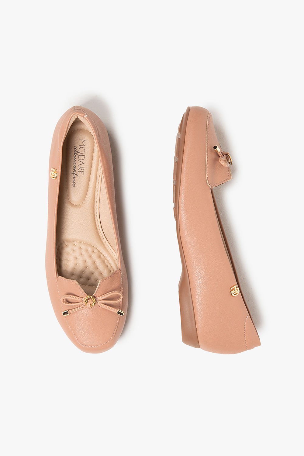 Mocassim Feminino Modare Marlyse Bege 3