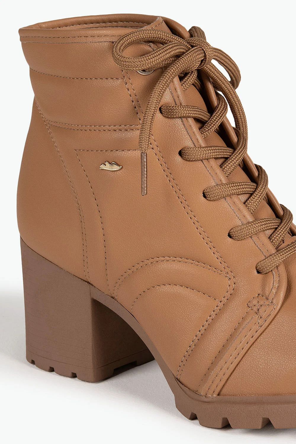 Bota Feminina Coturno Dakota Xanthe Bege 2